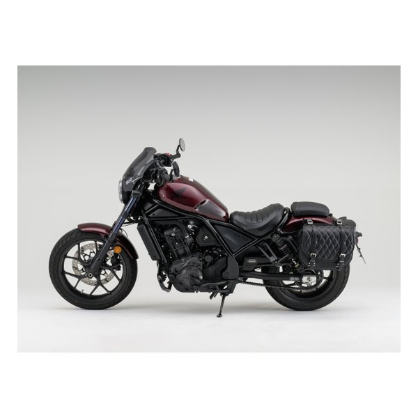 DAYTONA (デイトナ)] サイドバッグ 10L サドルバッグ DHS-30 ラウンド