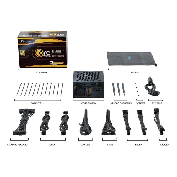 e-zoa.com｜[Seasonic (シーソニック)] 電源ユニット Core V2 GX-650