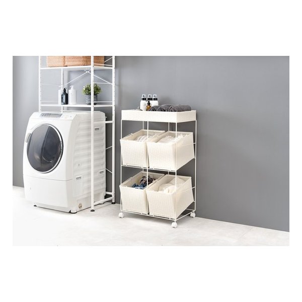 e-zoa.com｜[萩原 (ハギハラ)] ランドリーラック 幅56×奥行42×高