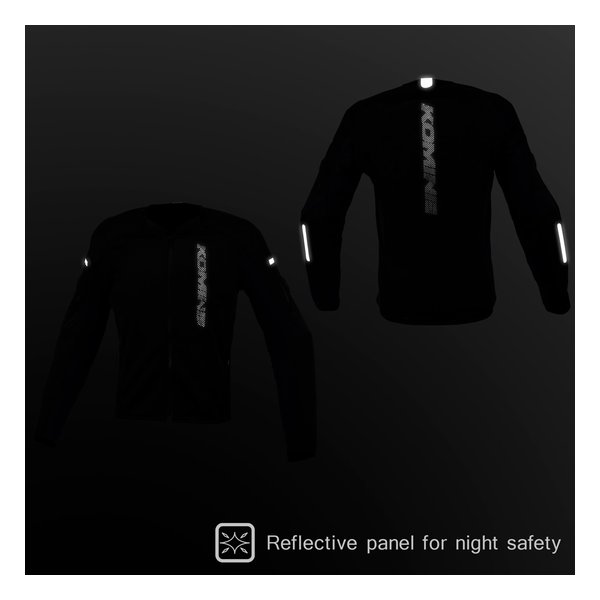 Komine メッシュジャケット ブラック　春夏 Amazon | [KOMINE] バイク用ジャケット 07-173 メンズ Black 4XL