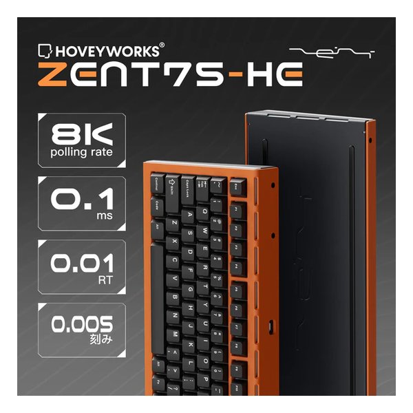キーボード HOVEY WORKS ZENT75-HE White HOVEY WORKS ZENT75-HE White - 製品詳細 | パソコンSHOPアーク