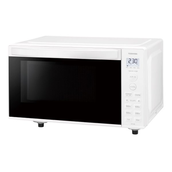 TOSHIBA (東芝)] 単機能レンジ [フラットタイプ/縦開き/17L/ホワイト