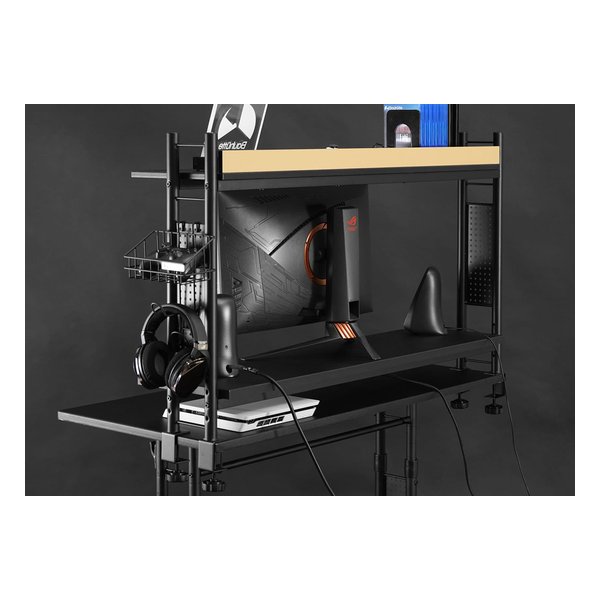 Bauhutte デスクラック2 ブラック120cm BHS-1200HN-BK Amazon.co.jp