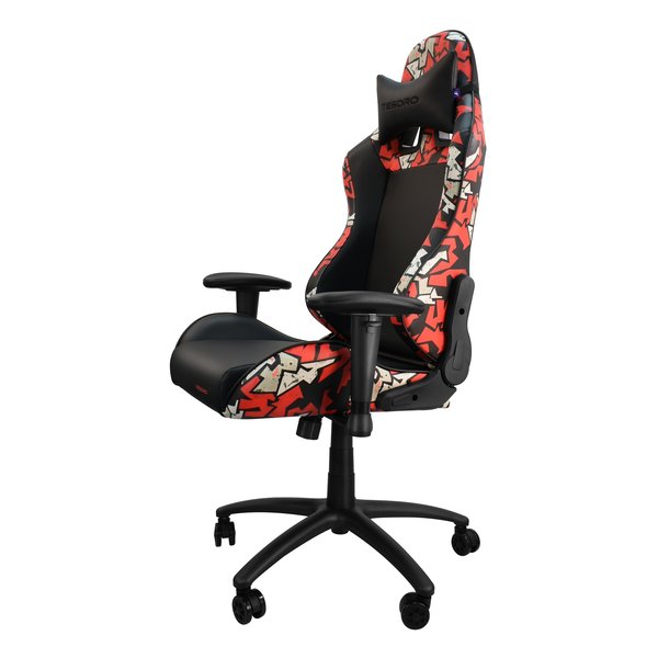 e-zoa.com｜[TESORO（テソロ）] ゲーミングチェア Graffiti Red