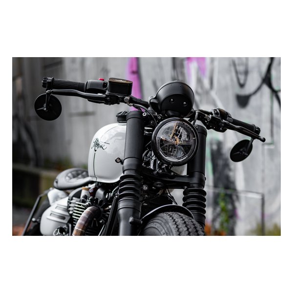 Motone】フォークシュラウド ウィンカーステー ボンネビルボバー