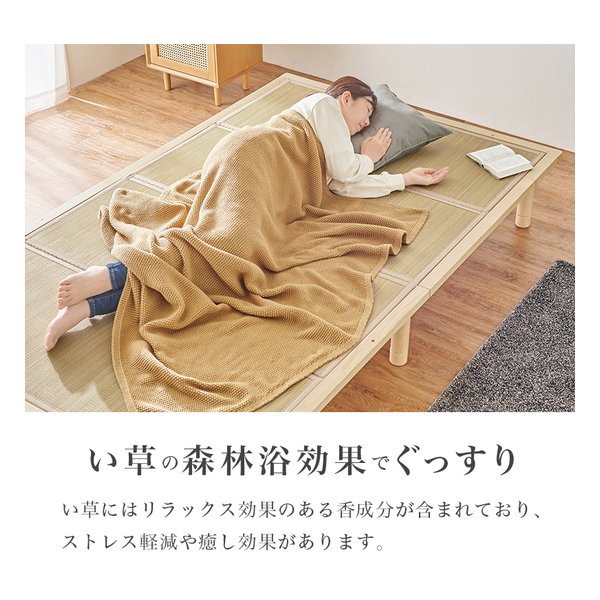 e-zoa.com｜[萩原 (ハギハラ)] 畳シングルベッド WB-7717S