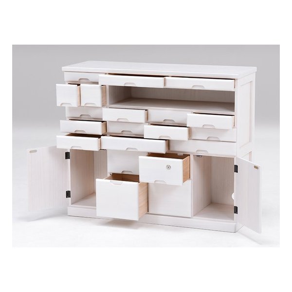 e-zoa.com｜[萩原 (ハギハラ)] FAX台 キャビネット 電話台 鍵付き