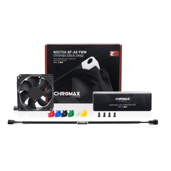 e-zoa.com｜[Noctua (ノクチュア)] NF-A8 PWM chromax.black.swap