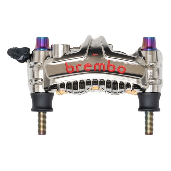 バレンシアCFスタジアム 金属製装飾品 Brembo ブレンボ ステンレスキャリパーマウントボルト チタン色