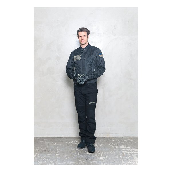 YB4101 BK/GM 3LWサイズ メッシュジャケット(チタンプレート仕様) ☆チタンプレート付き YELLOW CORN YB-4101 メッシュジャケット YeLLOW