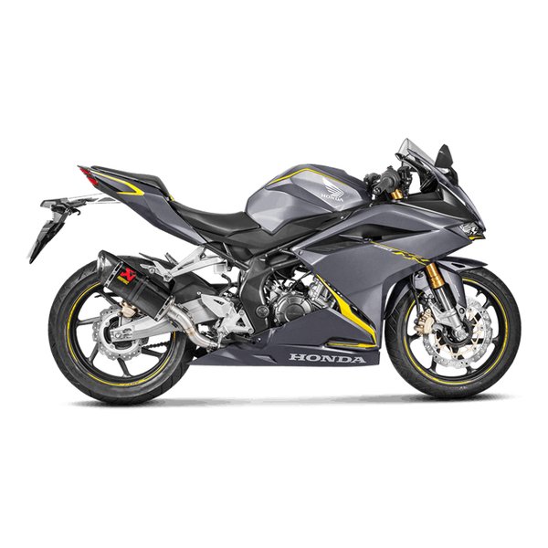 アクラポビッチ スリップオン JMCA認証マフラー CBR250RR MC51E AKRAPOVIC (アクラポビッチ) スリップオンライン (カーボン
