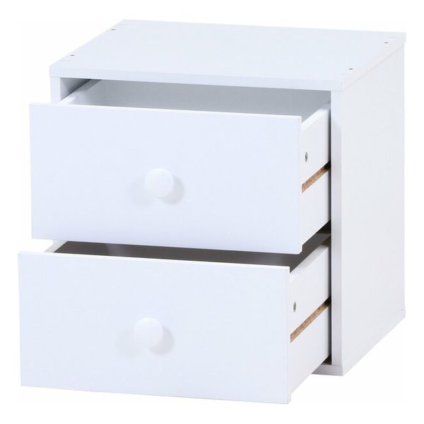 2杯の引き出し e-zoa.com｜[不二貿易(フジボウエキ)] キューブボックス 引出2杯 幅