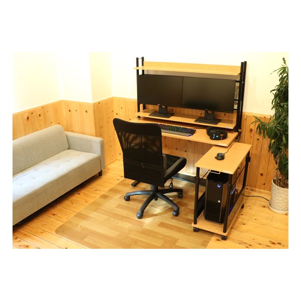 Bauhutte ( バウヒュッテ ) 昇降式 L字デスク ラージ Amazon.co.jp: Bauhutte( バウヒュッテ ) 昇降式 L字デスク