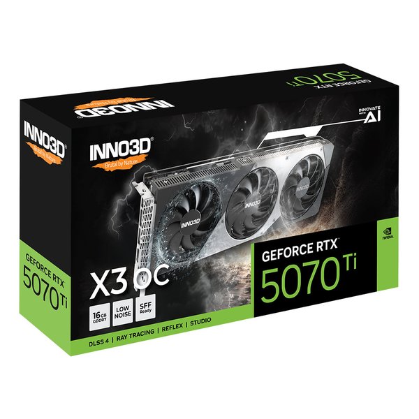 INNO3D GEFORCE RTX グラフィックボード Amazon | INNO3D GeForce RTX™ 5070 Ti X3 OC ・並行輸入品・3