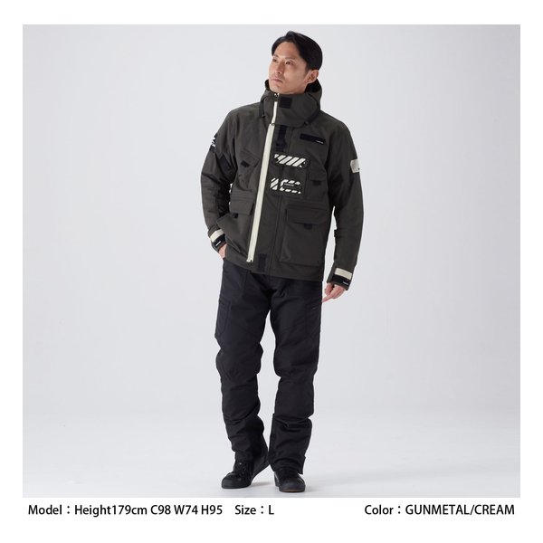 ゆる 存在感のある首回り！！junhashimoto CU07 HIGH NECK PARKA