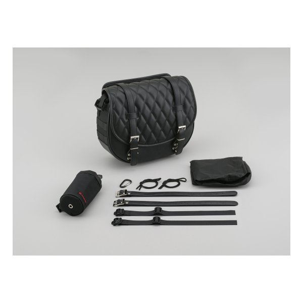 DAYTONA (デイトナ)] サイドバッグ 10L サドルバッグ DHS-30 ラウンド