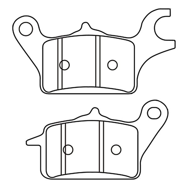 e-zoa.com｜[DAYTONA (デイトナ)] ブレーキパッド 赤パッド スーパー