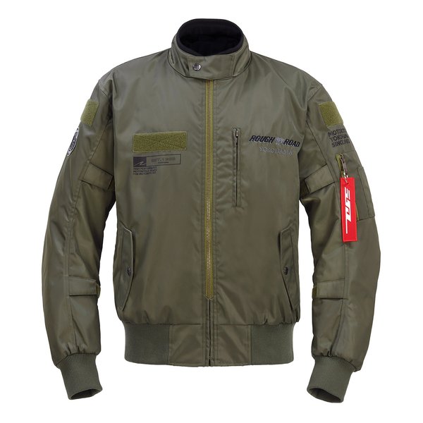 e-zoa.com｜[ROUGH&ROAD (ラフアンドロード)] MA-1R EM ｾｰｼﾞｸﾞﾘｰﾝ-M