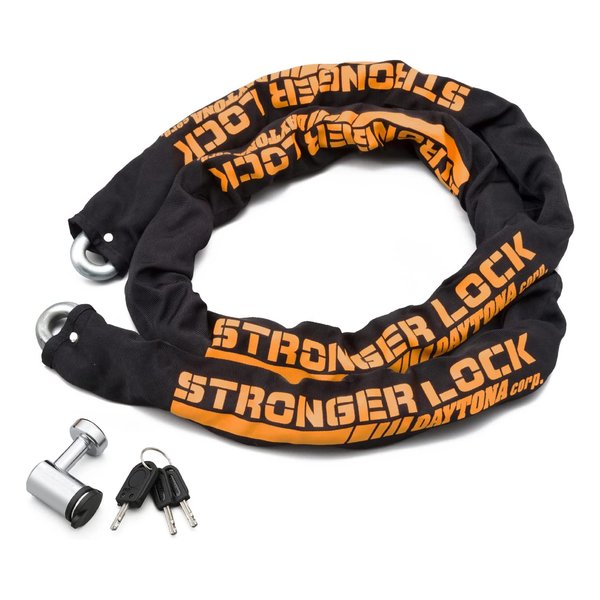 e-zoa.com｜[DAYTONA (デイトナ)] バイクロック 42mm幅チェーン φ12mm