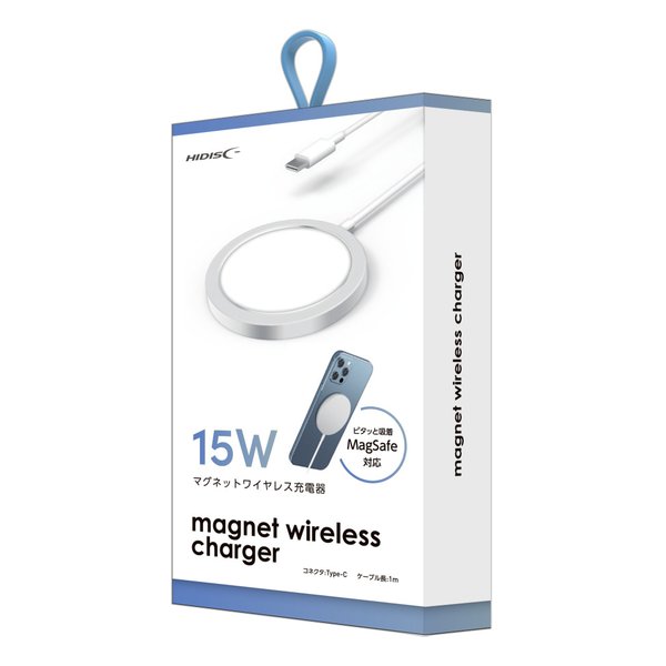 e-zoa.com｜[HIDISC (ハイディスク)] ワイヤレス充電器 15W [(2585419)]