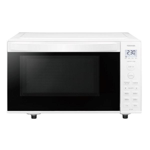 TOSHIBA (東芝)] 単機能レンジ [フラットタイプ/縦開き/17L/ホワイト