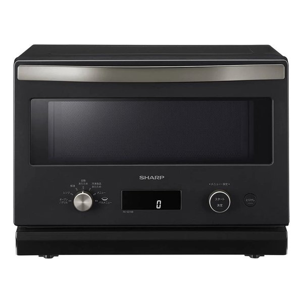 e-zoa.com｜[SHARP (シャープ)] オーブンレンジ [18L/縦開き/ブラック