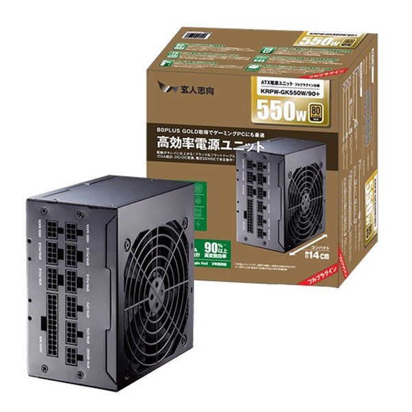 e-zoa.com｜[玄人志向 (クロウトシコウ)] 高効率電源ユニット