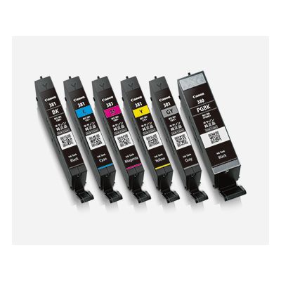 純正品 CANONキヤノン インクタンクBCI-381+380/6MP (6個 マルチパック) (2344C002) : キヤノン Canon 純正 インクカートリッジ BCI-381(BK⁄C