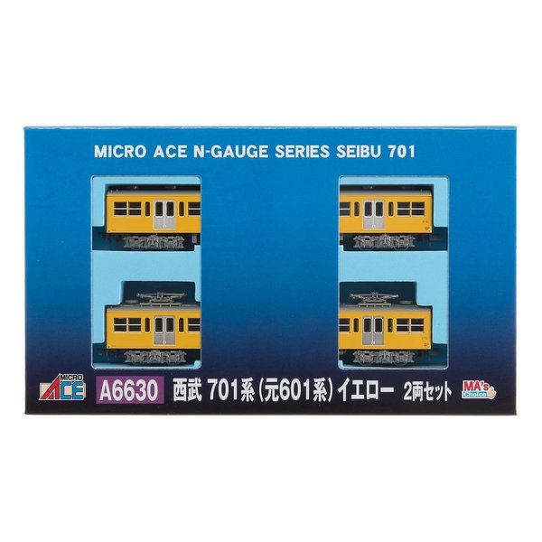 MICRO ACE（マイクロエース）] 西武701系(元601系) イエロー 2両セット