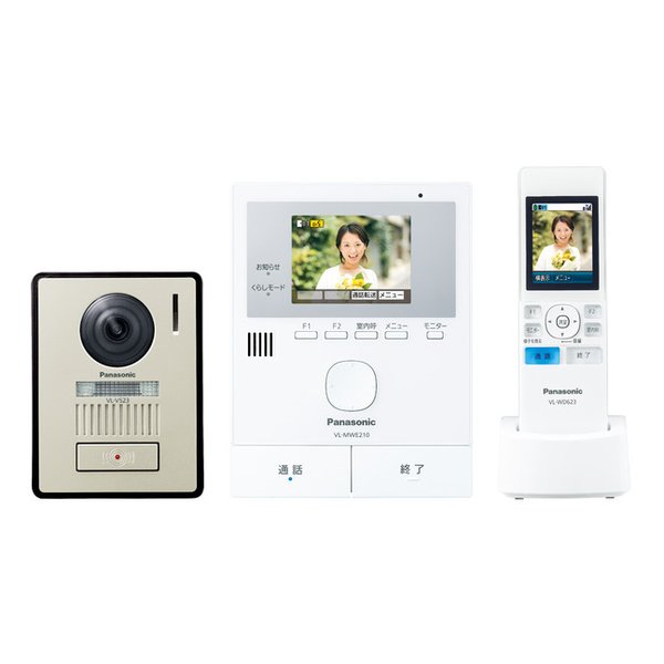 Panasonicワイヤレステレビドアホン 概要 ワイヤレステレビドアホン VS-SGZ20L | インターホン