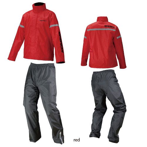 KOMINE (コミネ)] RK-543 STD RAINWEAR RED M [(2350179)]｜e-zoa.com