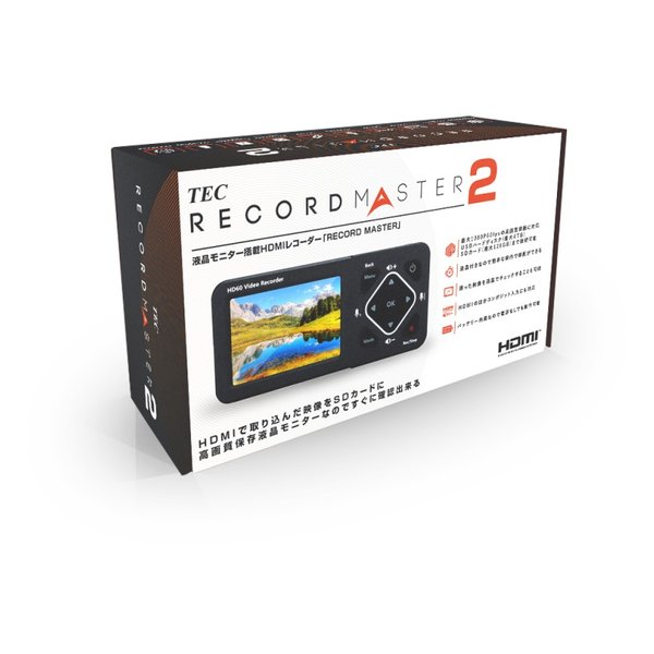 E Zoa Com Tec テック 液晶モニター搭載hdmiレコーダー Record Master E Zoa Com Tec テック 液晶モニター搭載hdmiレコーダー Record Master