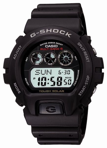 G-SHOCK MULTI BAND 6 ブラック（ソーラー充電）