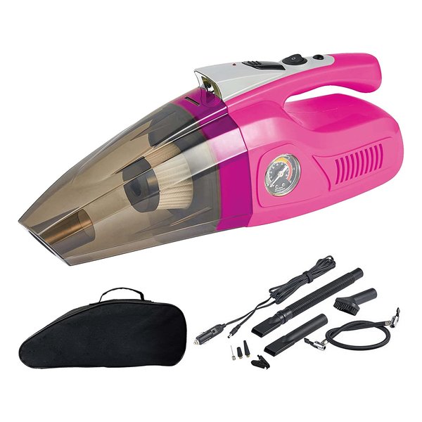 掃除機・クリーナー MASUMASU e-zoa.com｜[RAMASU(ラマス)] 掃除機 4in1カークリーナー ピンク