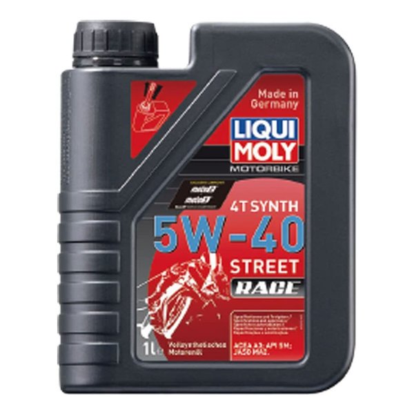 リキモリ 2輪車用 エンジンオイル ストリートレース 3本 e-zoa.com｜[LIQUI MOLY(リキ モリ)] 2輪車用 エンジンオイル 4T