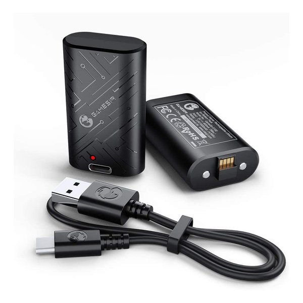 E Zoa Com Gamesir ゲームサー Gamesir X100 バッテリーパック Xbox Oneコントローラー用 リチウム電池 2個