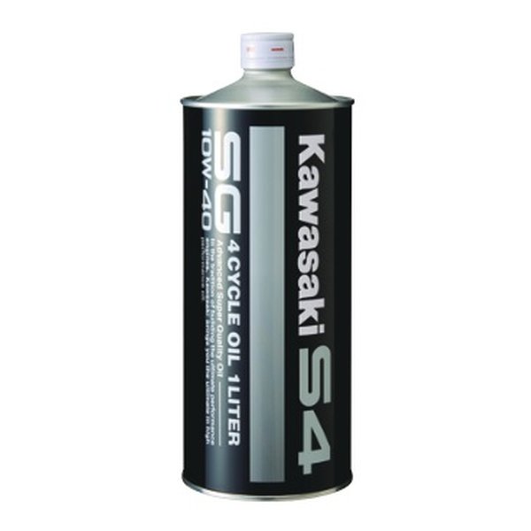 送料無料！　Kawasaki S4 オイル 10W-40 kawasaki (カワサキ)] カワサキ S4 SG 10W-40 1L [(2509006)]｜e-zoa.com