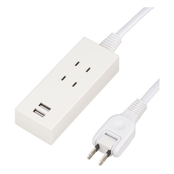 YAZAWA 国内海外兼用2AC2USB2.4A1mVFC24A2AC2U〔×2セット〕 ヨドバシ.com - ヤザワ Yazawa 国内海外兼用タップ 2個口+USB2ポート