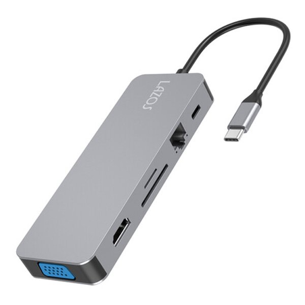 e-zoa.com｜[lazos (ラゾス)] Type-C 変換アダプター 11 in 1 [(2516952)]