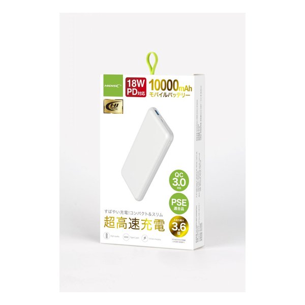 e-zoa.com｜[GREEN HOUSE (グリーンハウス)] PD対応モバイルバッテリー10000mA GH-BTPA100-BK ブラック [( 2536493)]