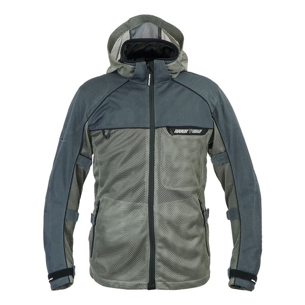 ROUGH&ROAD メッシュジャケット　ダークグリーン　Lサイズ ROUGH&ROAD メッシュジャケット ダークグリーン Lサイズ ROUGH＆ROAD