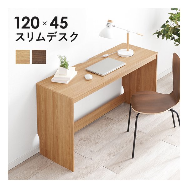 e-zoa.com｜[萩原 (ハギハラ)] スリムデスク 組立式 幅120×奥行