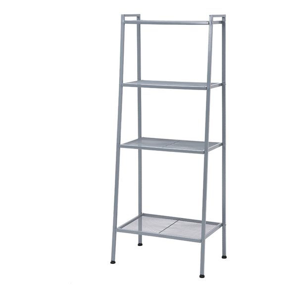 IKEA ブラックメッシュ4段スチールラック