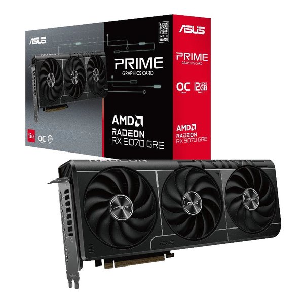 ASUS (エイスース)] Prime Radeon RX 9070 GRE EVO OC Edition 12GB
