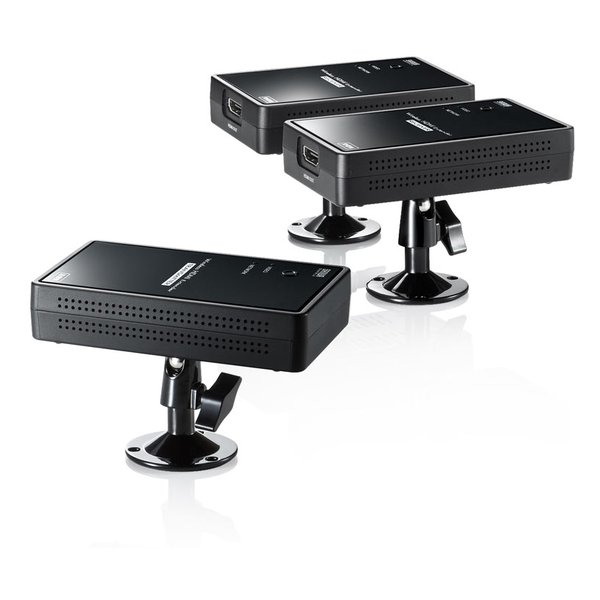 SANWA ワイヤレスHDMIエクステンダー　2台セット SANWA SUPPLY (サンワサプライ)] ワイヤレス分配HDMIエクステンダー(2