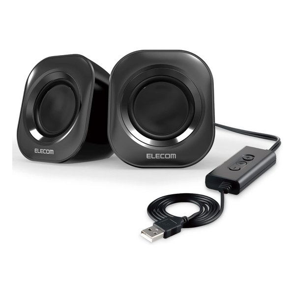 e-zoa.com｜[ELECOM (エレコム)] パソコン用2.0chスピーカー USB