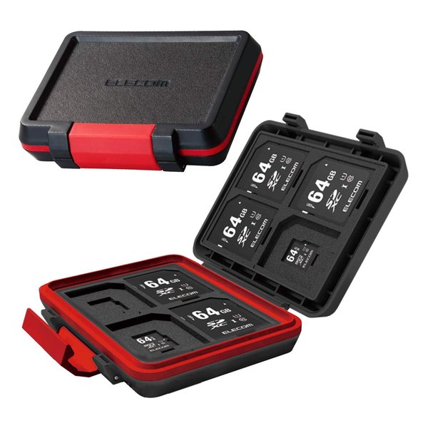 e-zoa.com｜[ELECOM (エレコム)] メモリカードケース SD8枚