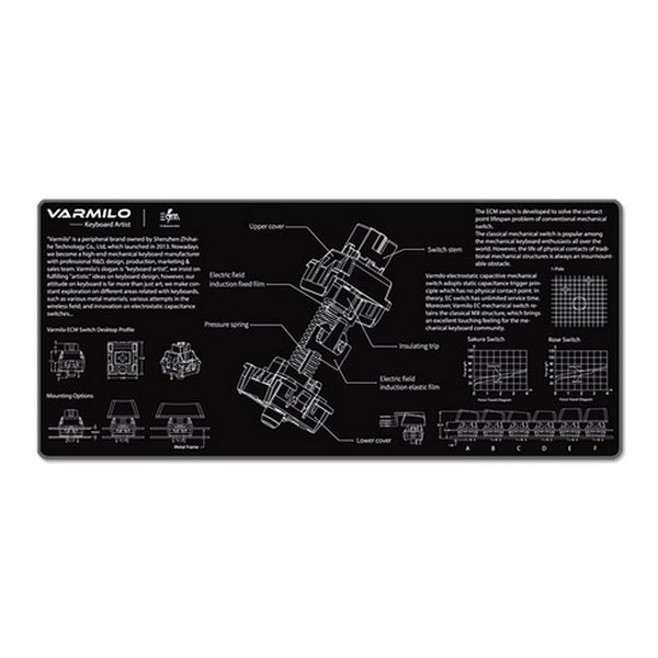 Varmiloキーボード　銀軸　+VARMILOマウスパッド e-zoa.com｜[Varmilo（アミロ）] EC Mechanical Switch マウス