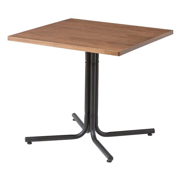 東屋　ダリオ　カフェテーブル　ブラウン e-zoa.com｜[東谷(アズマヤ)] ダリオ カフェテーブル ブラウン W75×D75